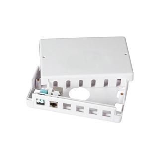 EFB Keystone Verteilerbox Aufputz 6/12 Port