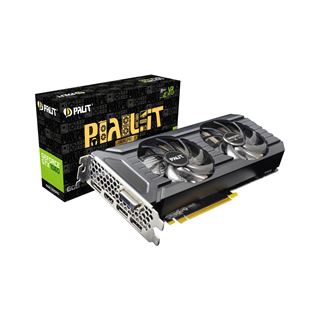 6GB Palit GeForce GTX 1060 GamingPro OC Aktiv PCIe 3.0 x16 (Retail)