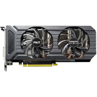 6GB Palit GeForce GTX 1060 GamingPro OC Aktiv PCIe 3.0 x16 (Retail)