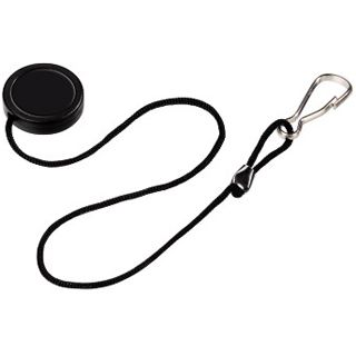 Hama Halter f&uuml;r Objektivdeckel mit Befestigung an Kamera&ouml;se