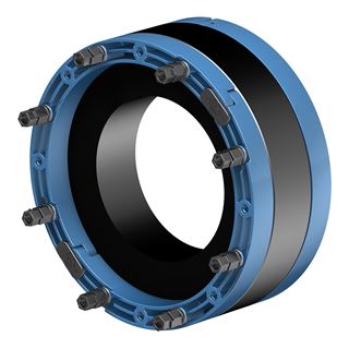 Doyma Curaflex Nova Uno DN 100 für 40,0 mm bis 45,0 mm HK / EPDM