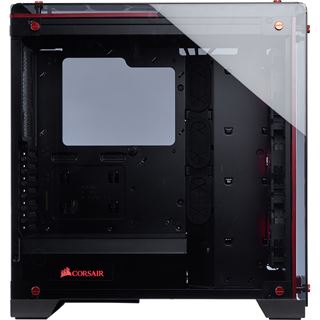 Corsair Crystal 570X RGB mit Sichtfenster Midi Tower ohne Netzteil rot