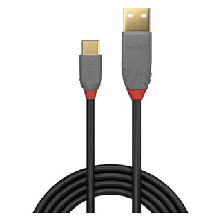 (&euro;15,80*/1m) 0.50m Lindy USB2.0 Anschlusskabel High-Speed USB C