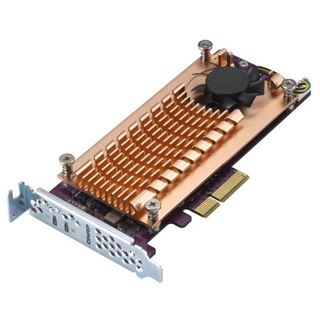 QNAP Dual M.2 PCIe SSD Erweiterung PCIe Gen2 x 4