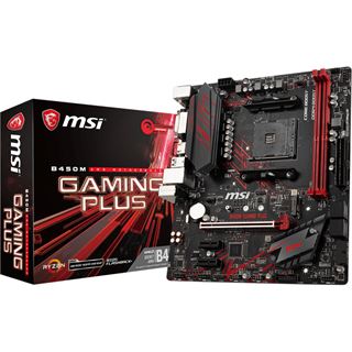 MSI B450M GAMING AMD B450 So.AM4 Dual Channel DDR4 mATX Retail