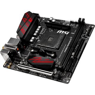 MSI B450I Gaming Plus AMD B450 So.AM4 Dual Channel DDR4 Mini-ITX