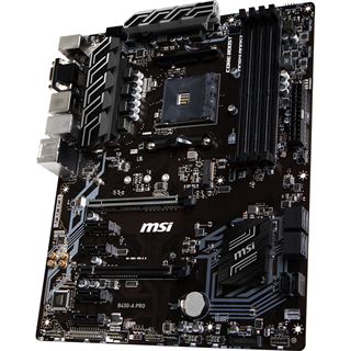 MSI B450-A Pro AMD B450 So.AM4 Dual Channel DDR4 ATX Retail