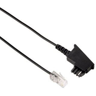 3.00m Hama TAE-F Anschlusskabel 8p2c TAE-F Stecker auf Modular