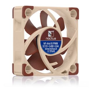 Noctua NF-A4x10 PWM 40x40x10mm 1000-5000 U/min 19.6 dB(A) braun/beige