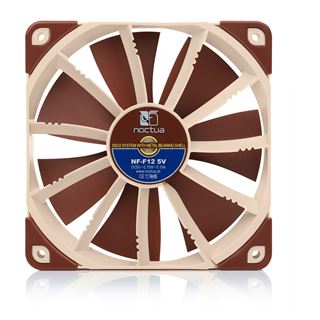 Noctua NF-F12 5V 120x120x25mm 1500 U/min 22.4 dB(A) braun/beige