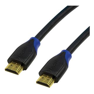 (&euro;6,90*/1m) 1.00m LogiLink HDMI2.0 Anschlusskabel High-Speed mit