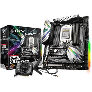 MSI MEG X399 CREATION AMD X399 So.TR4 Quad Channel DDR4 EATX Retail