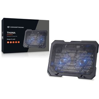 Conceptronic THANA 01B Notebook Cooling Pad, bis 15.6"/2