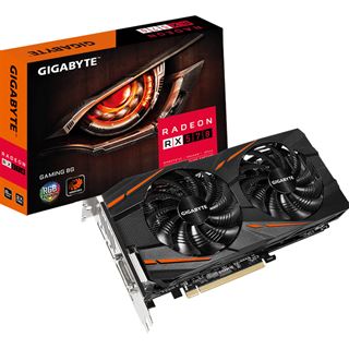 8GB Gigabyte Radeon RX 570 Gaming 8G Aktiv PCIe 3.0 x16 (Retail)