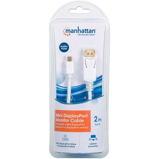 MANHATTAN Mini-DisplayPort Monitorkabel Mini-DisplayPort-Stecker auf
