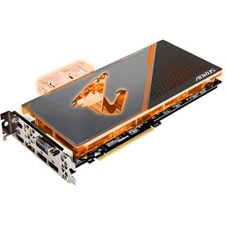 11GB Gigabyte GeForce GTX 1080 Ti AORUS Waterforce WB Xtreme Edition