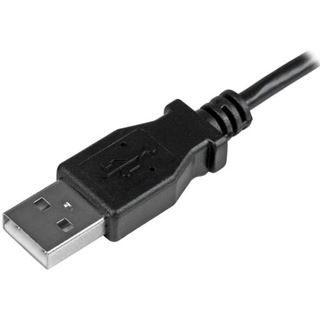 0.50m Startech Micro USB Lade- und Sync-Kabel St/St - Links gewinkelt
