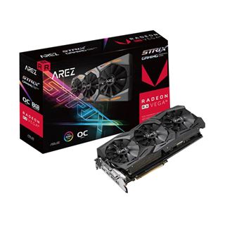 8GB Asus Radeon RX Vega 56 AREZ Strix OC Aktiv PCIe 3.0 x16 (Retail)