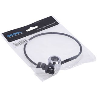 Alphacool Aurora HardTube LED Ring 13mm Chrome - RGB