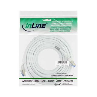 (&euro;0,93*/1m) 15.00m InLine Cat. 6a Patchkabel S/FTP PiMF 500MHz