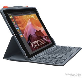 Logitech Slim Folio, KeyboardDock für Apple iPad 9.7",