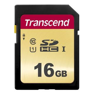 16GB Transcend UHS-I U1 SD Card MLC