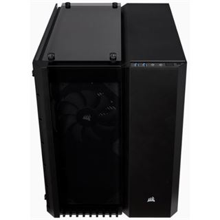Corsair Crystal 280X mit Sichtfenster Mini Tower ohne Netzteil schwarz