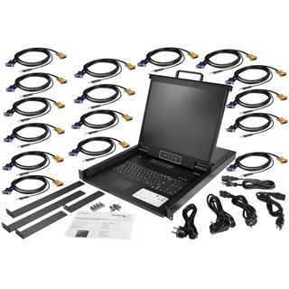Startech 16 Port KVM VGA Console 19"