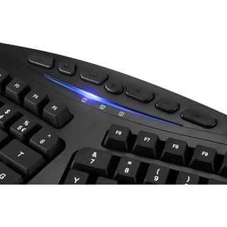 Perixx PERIBOARD-507 II, ergonomische Tastatur mit Touchpad und 2x