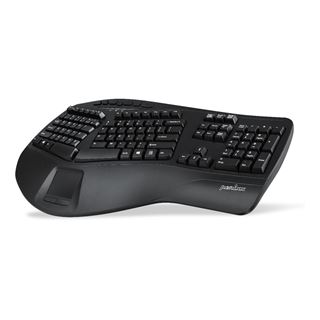 Perixx PERIBOARD-507 II, ergonomische Tastatur mit Touchpad und 2x
