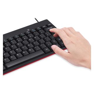 Perixx Periduo 212 Deutsch USB schwarz/rot