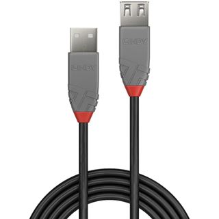 (&euro;1,58*/1m) 5.00m Lindy USB2.0 Verl&auml;ngerungskabel