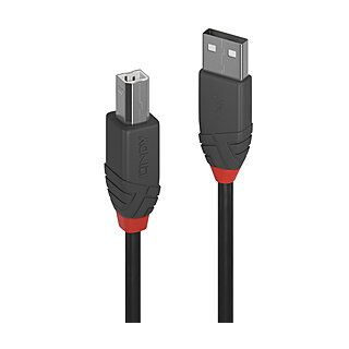 (€2,30*/1m) 3.00m Lindy USB2.0 Anschlusskabel High-Speed USB A