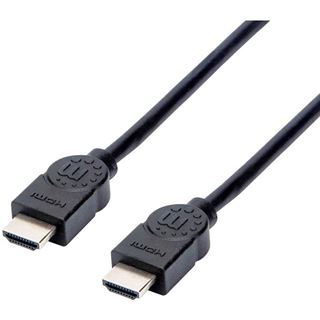 (&euro;4,90*/1m) 1.00m Manhattan HDMI Anschlusskabel High-Speed mit