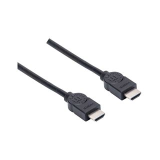 (&euro;4,90*/1m) 1.00m Manhattan HDMI Anschlusskabel High-Speed mit