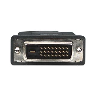 (&euro;7,90*/1m) 1.00m Manhattan HDMI Adapterkabel HDMI-Stecker auf