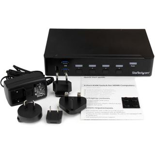 Startech 4-PORT HDMI KVM Switch 1080P