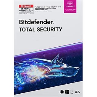 Bitdefender Total Security 1 Gerät / 18 Monate