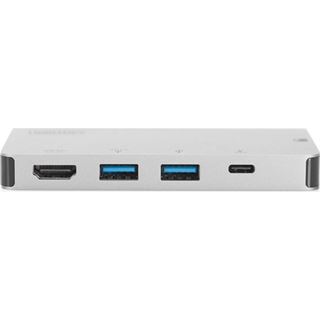 Digitus Dockingstation USB3.0/C 6Port Travel Dock 4K silber