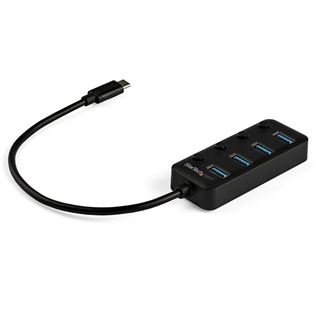 STARTECH 4 Port USB-C Hub - 4xUSB-A mit individuellen