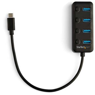 STARTECH 4 Port USB-C Hub - 4xUSB-A mit individuellen