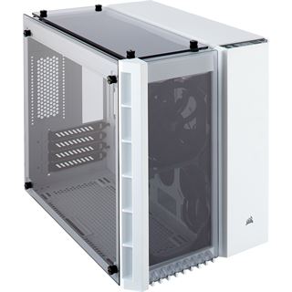 Corsair Crystal 280X mit Sichtfenster Midi Tower ohne Netzteil weiss