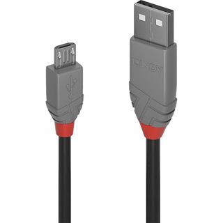 (&euro;9,80*/1m) 0.50m Lindy USB2.0 Anschlusskabel High-Speed USB A