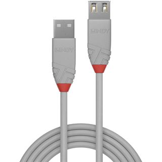 (&euro;4,90*/1m) 1.00m Lindy USB2.0 Verl&auml;ngerungskabel