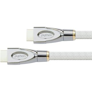 (€21,80*/1m) 0.50m PYTHON HDMI2.0 Anschlusskabel High-Speed mit