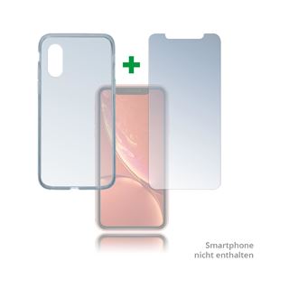 4smarts 360° Protection Set für Apple iPhone XR transparent