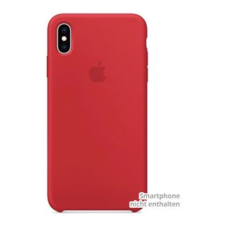Apple iPhone XS Max Silicone Case - (PRODUCT)RED