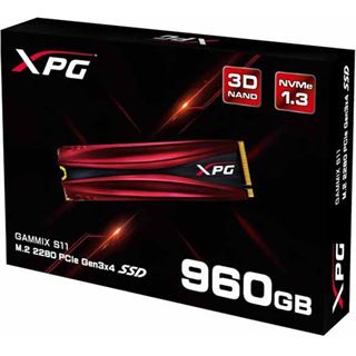 960GB ADATA XPG GAMMIX S11 M.2 2280 PCIe 3.0 x4 3D-NAND TLC
