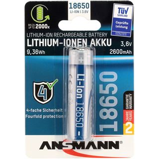 Ansmann Li-Ion Akku 18650