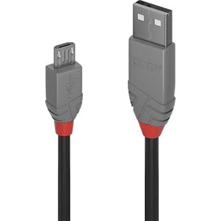 (€1,38*/1m) 5.00m Lindy USB2.0 Anschlusskabel High-Speed USB A